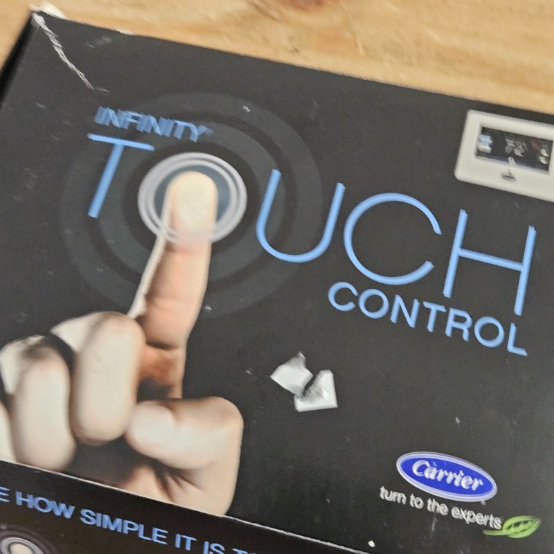 Carrier Infinity Touch SYSTXCCITC01-A Prog. Thermostat w/ color plates gallery