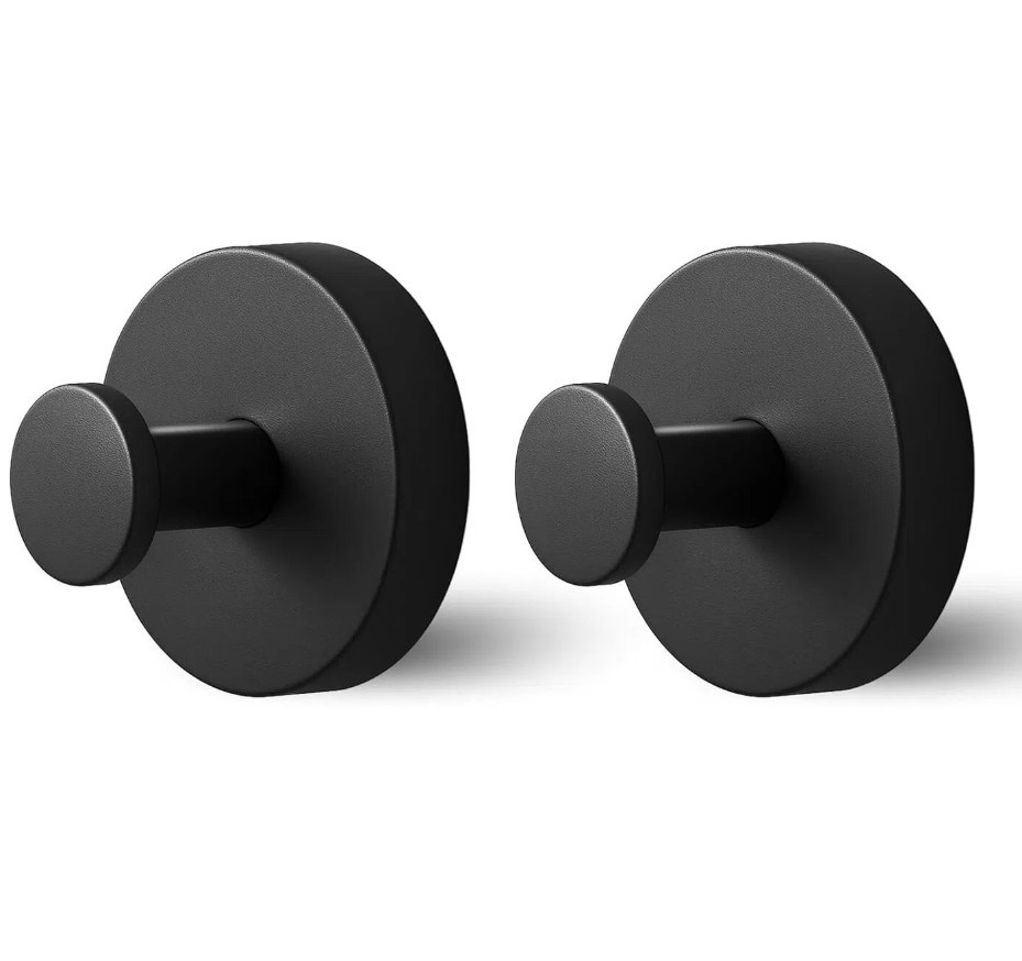 2/4/6 Pack Suction Cup Hooks, Stainless Steel No Drill Shower Hooks, Towel Hooks gallery