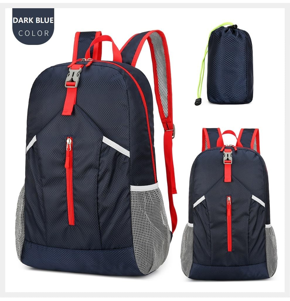 25L Foldable Hiking Backpack Lightweight Packable Basic-Daypack Collapsible B... 2
