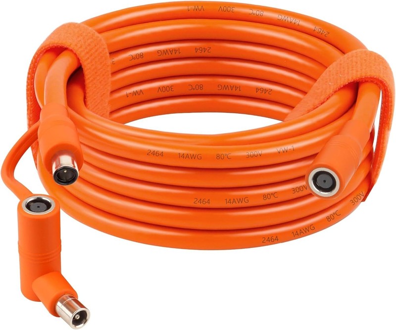 Flexible 14AWG Solar Panel Cable 20FT with Enhanced Visibility and Durability gallery
