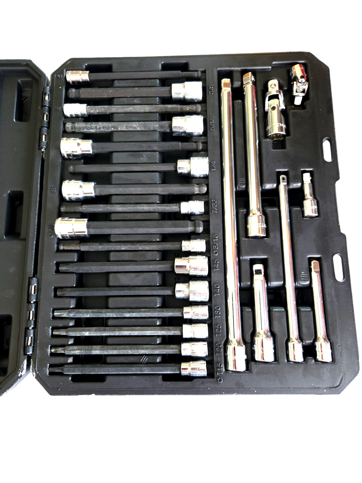 Craftsman 24-Piece Reach & Access Socket Accessory Set 1/4" & 3/8" 9-30024 gallery