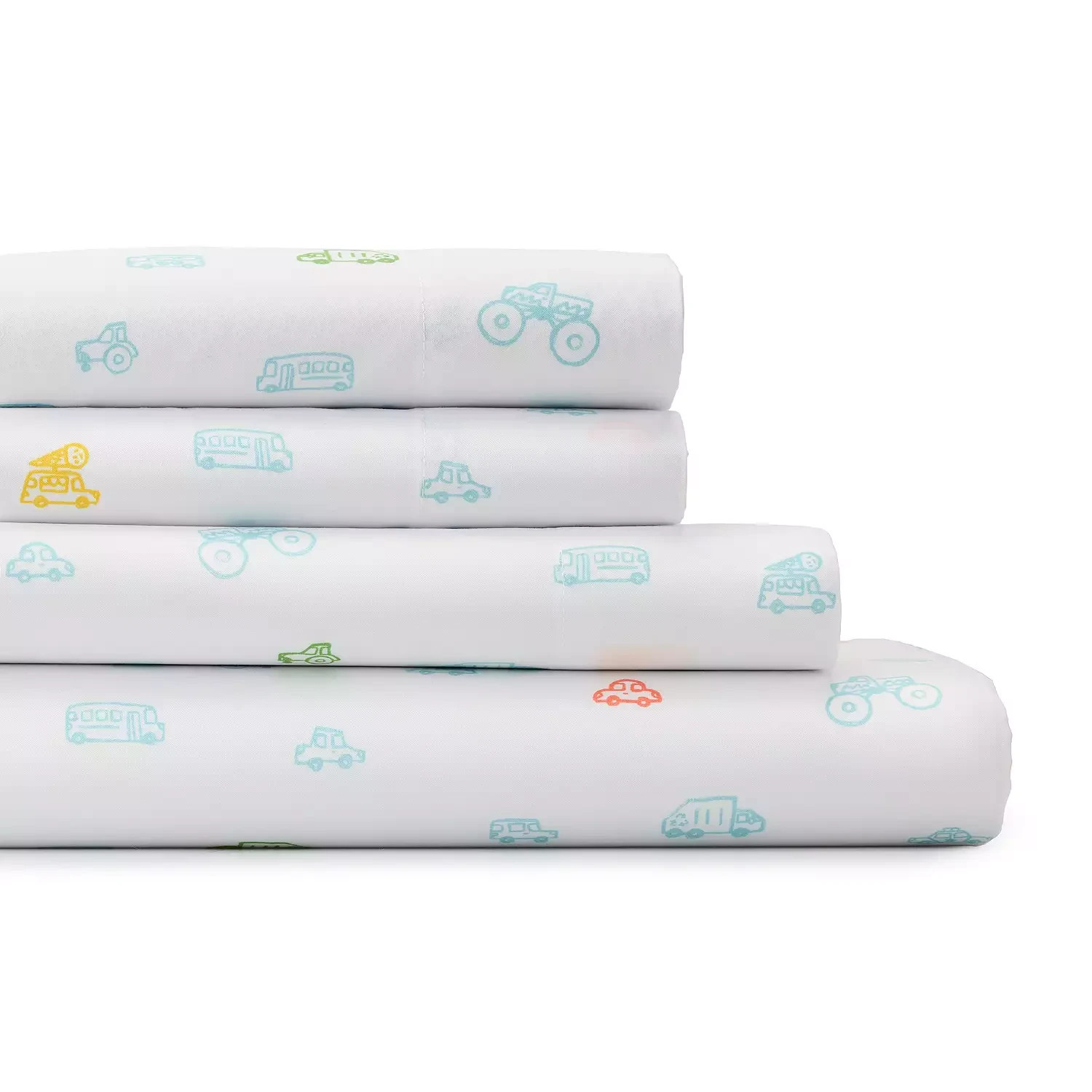 The Big One, Kid's, Extra Soft Sheet Set, Transportation, Full gallery