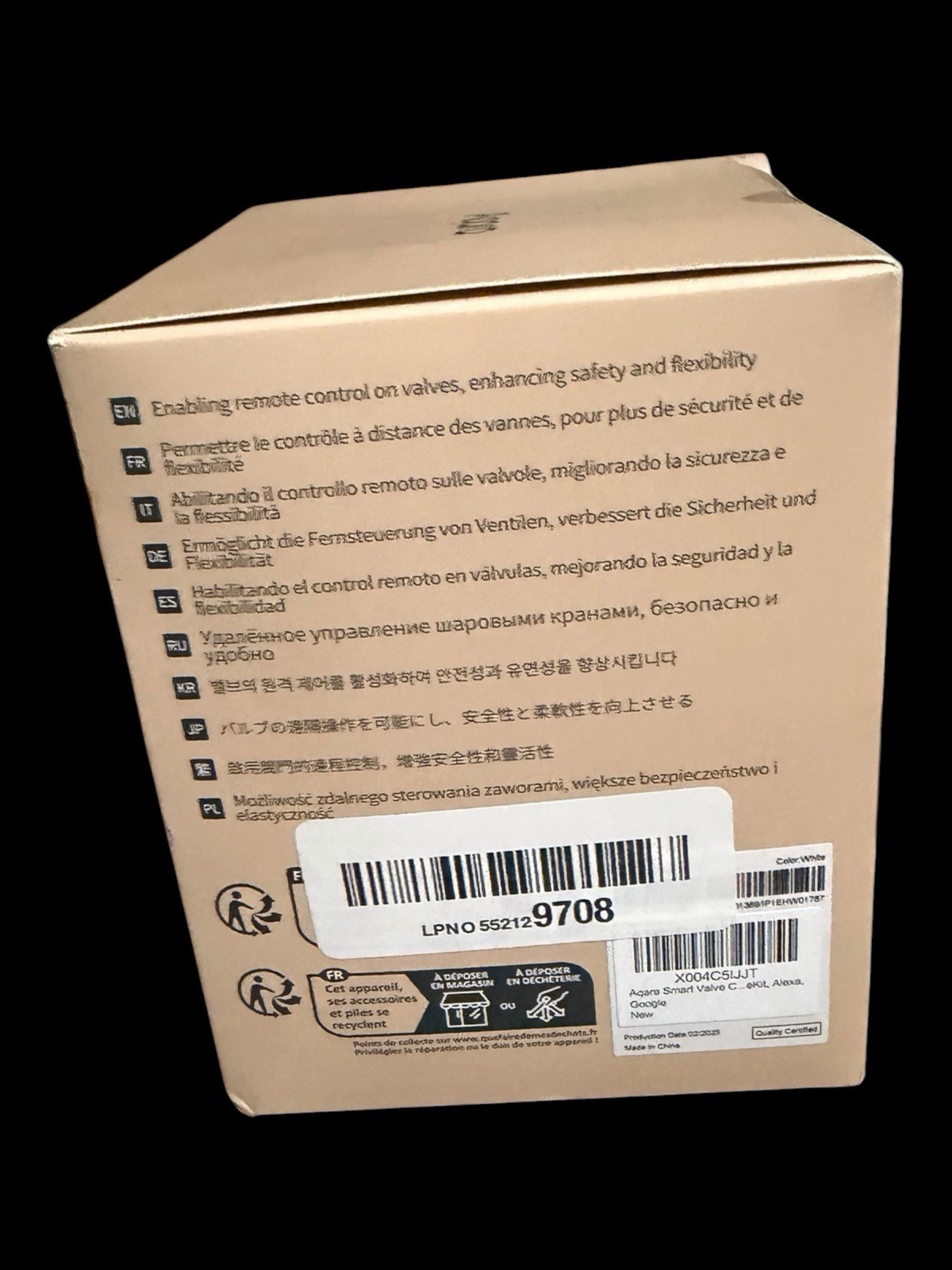 Aqara Smart Valve Controller T1,Matter Over Bridge,Requires Aqara Zigbee 3.0 Hub gallery