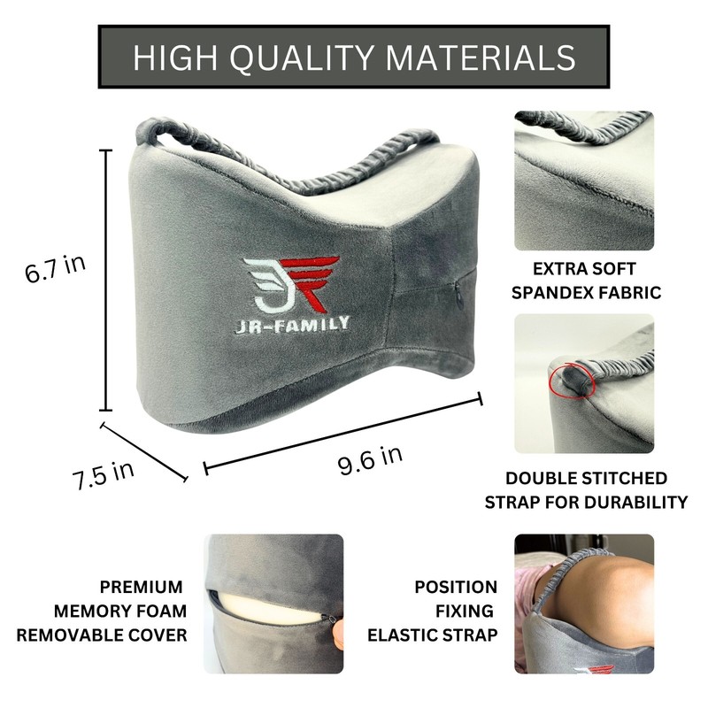 Knee Pillow for Sciatica Memory Foam Pillow and Knee Pillow for Side Sleepers gallery