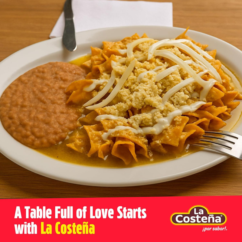 La Costeña Refried Pinto Beans - Ready-To-Eat Canned Refried Beans for Mexican F gallery