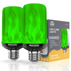 Upgraded Flame LED Flame Light Bulbs, 4-Mode Flickering Light Bulbs with Upsi…