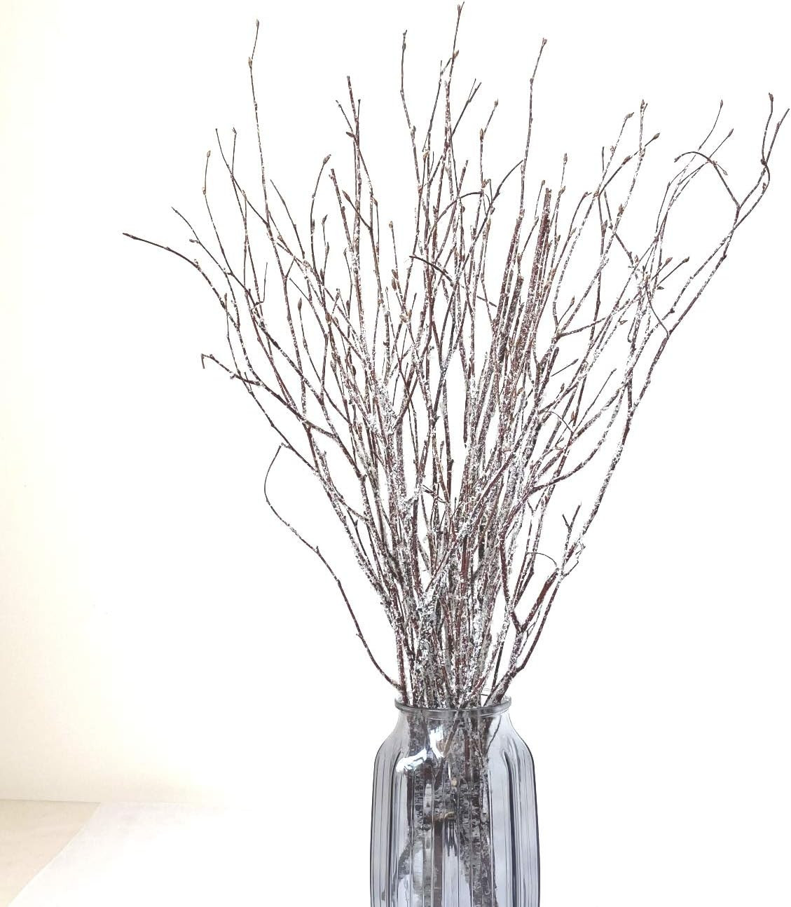 Decorative Birch Branches, 23 Inch Brich Stems for Wedding Decor,Dried Twigs for gallery