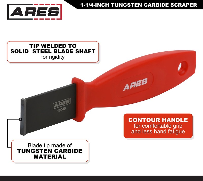 10040 “ Tungsten Carbide Scraper “ 11/4inchwide Blade “ Tungsten Carbide Blade T gallery