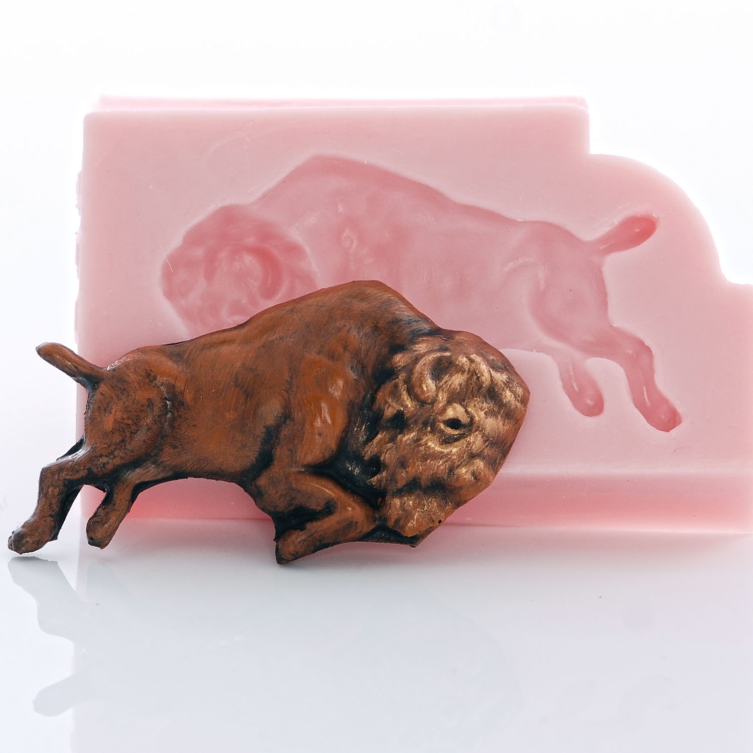 Silicone Buffalo Mold Fondant Candy Sugar Art Resin Polymer Clay Metal Clay (953 gallery