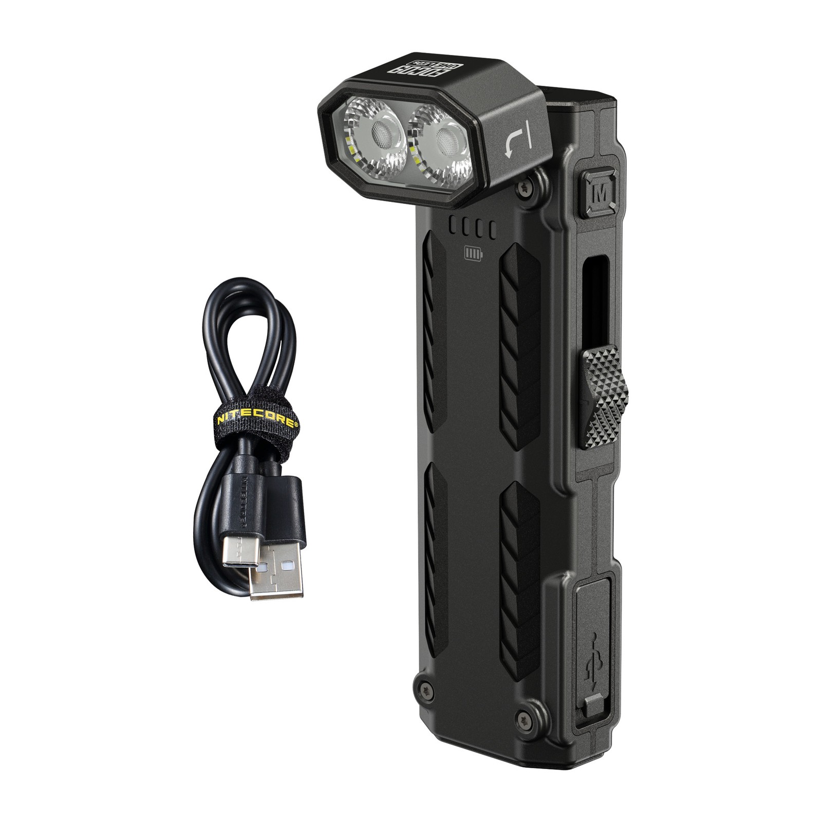 Nitecore EDC09 Swivel Head 1600 Lumen Rechargeable EDC Flat Flashlight gallery
