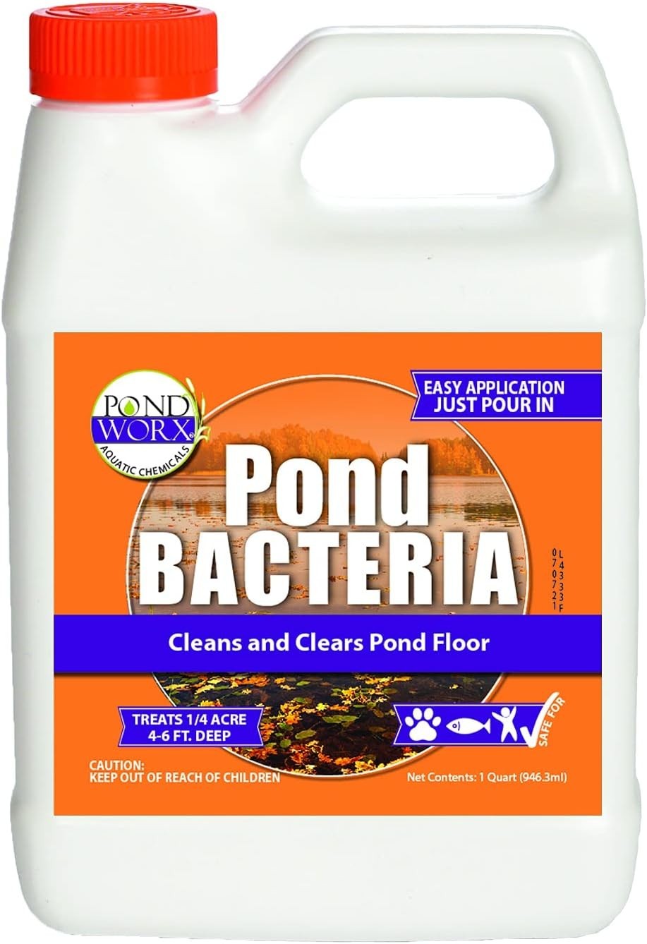 Pondworx Pond Bacteria - Concentrated & Formulated for Large Ponds, Water Featur gallery