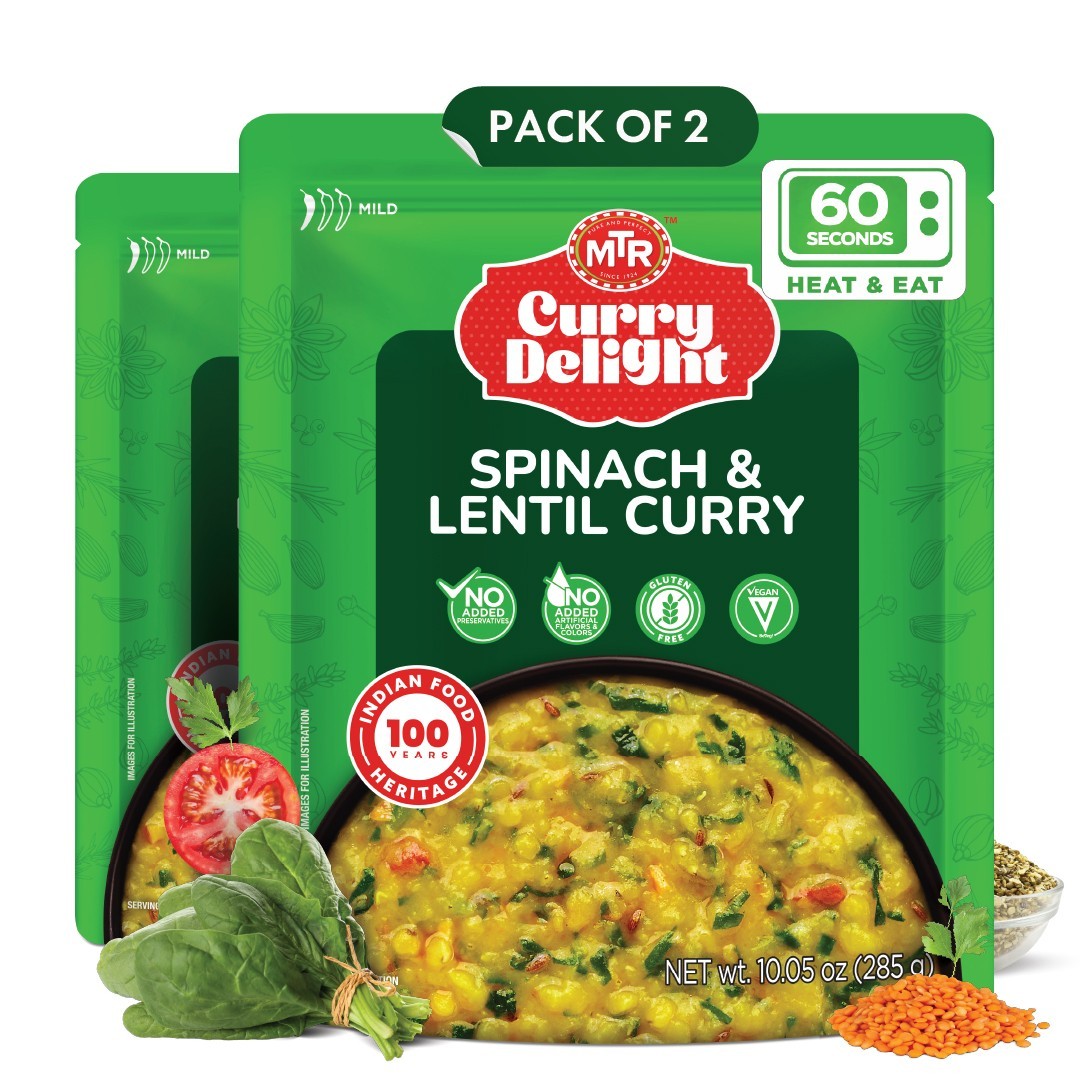 MTR Curry Delight | 100% Veg | No Added Preservatives | (285g x Pack of 2) gallery
