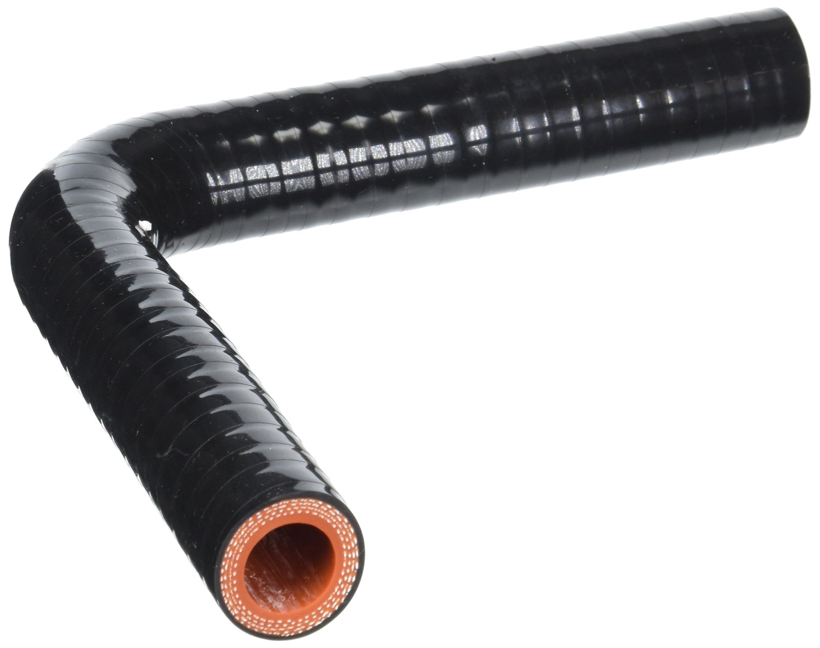 Hps 5 8 Inch 4 Ply Reinforced High Temp Silicone Elbow Hose Black 90 Degree gallery