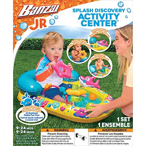 BANZAI JR. SPLASH DISCOVERY ACTIVITY CENTER - 9-24 MONTHS - YELLOW/MULTI COLORED gallery