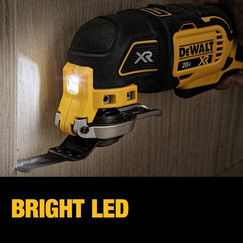 DEWALT DCS356D1 20V MAX XR Oscillating Multi-Tool Kit 3-Speed Cordless with Batt gallery