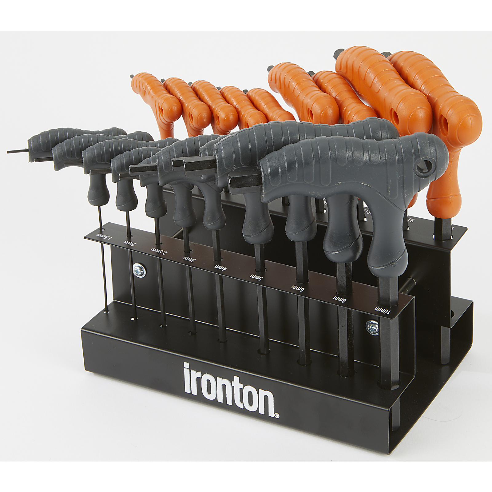 Ironton 18-Pc. T-Handle Hex Key Set, SAE/Metric Sizes gallery