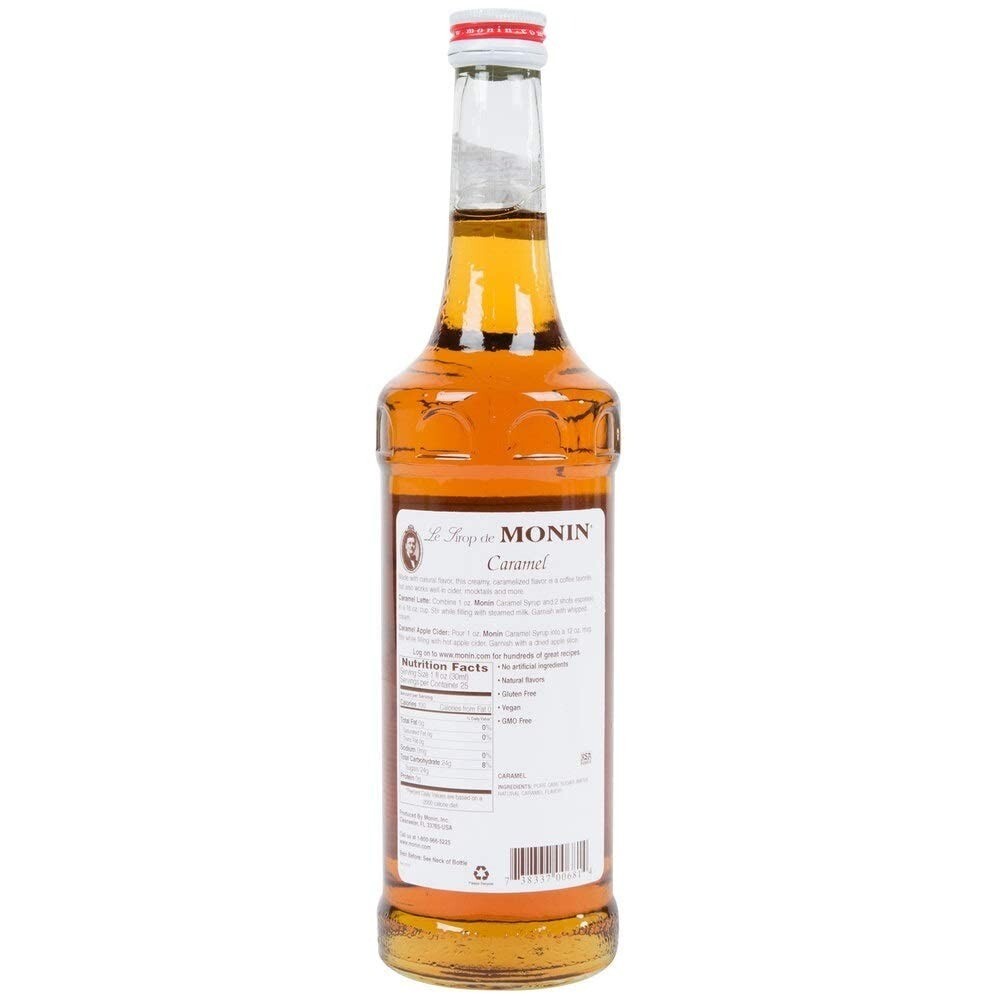 Monin Caramel Syrup (750mL), H-Caramel gallery