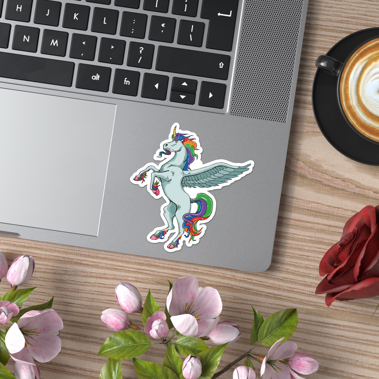 Pegasus Unicorn - Vinyl Decal Sticker - Car Window Laptop - ebn9048 gallery