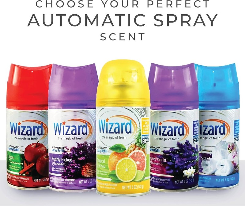 Wizard Fresh Pick Lavender Spray Kit with Holder + 3 Refills 5oz gallery