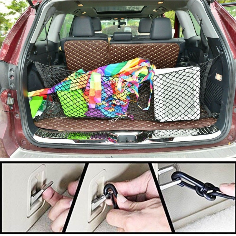 Universal Nylon Car Trunk ClearBoot Storage Luggage Car Boot Organizer Cargo Net gallery
