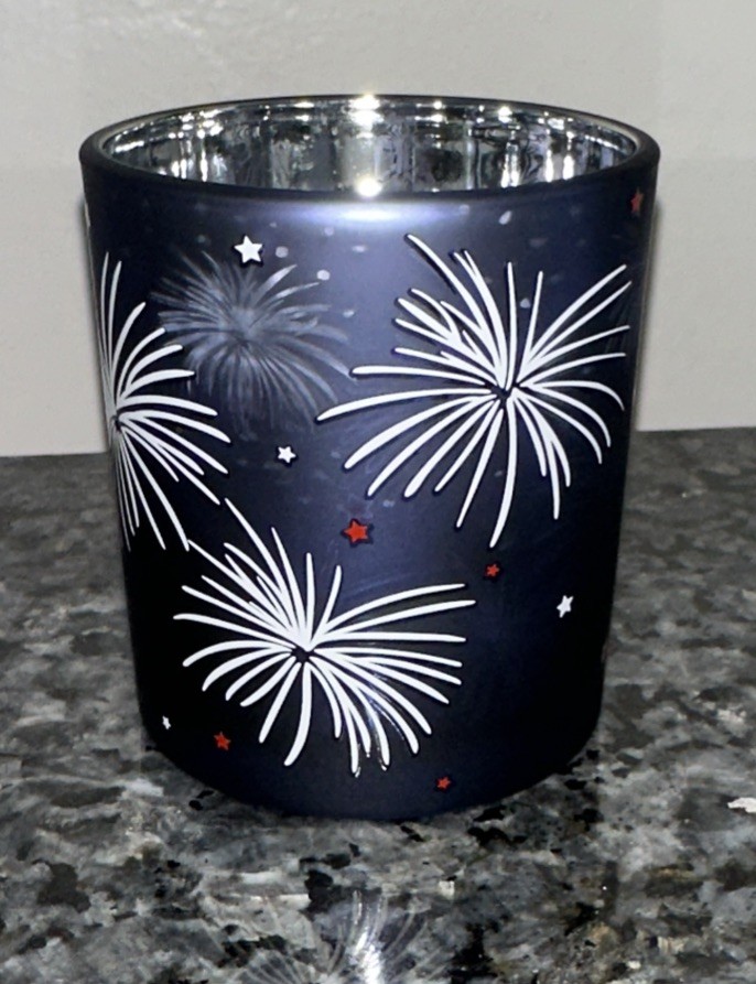 Yankee Candle Set Votive Fireworks & Stars HAPPY BIRTHDAY American 250th New gallery