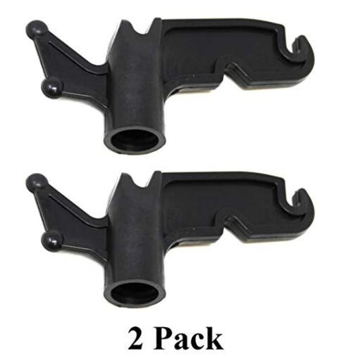 JSP Manufacturing Multi-Purpose Plastic Utility Hook Screw On Pole 2 Black gallery