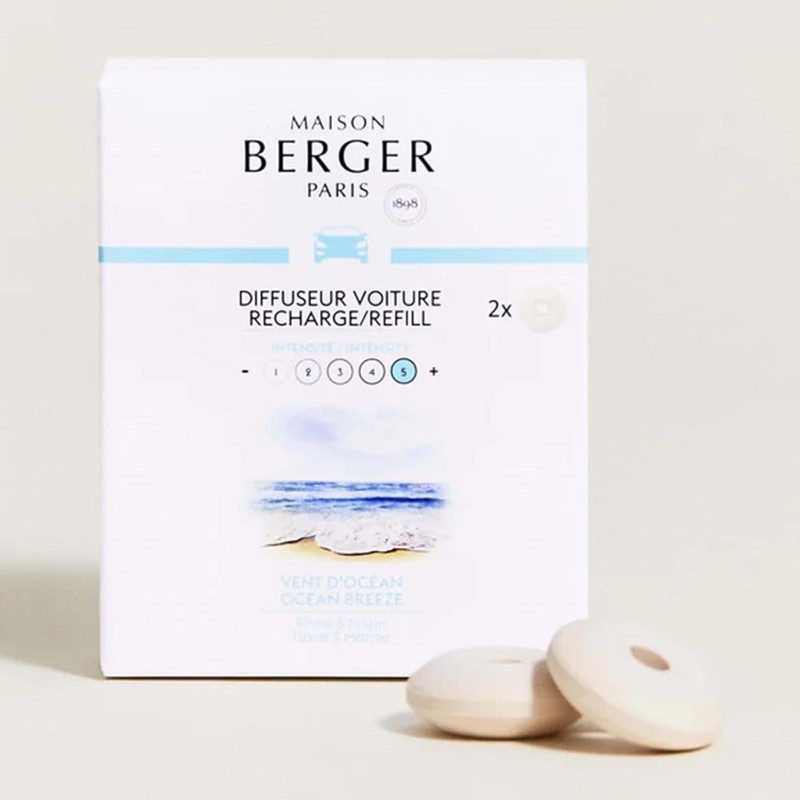 Elegant Car Diffuser Refills - 4 Weeks of Ocean Breeze Passive Diffusion gallery