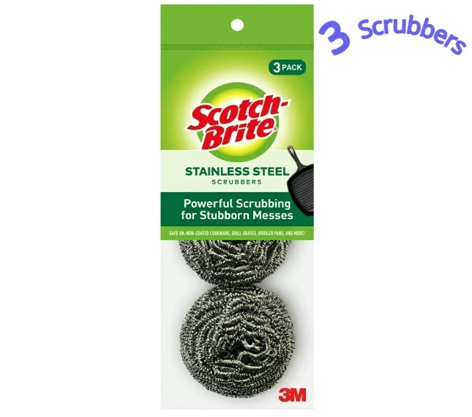 Stainless Steel Scrubber Steel Wool Dish Scrubbers for Cleaning Dishes Kitchen gallery