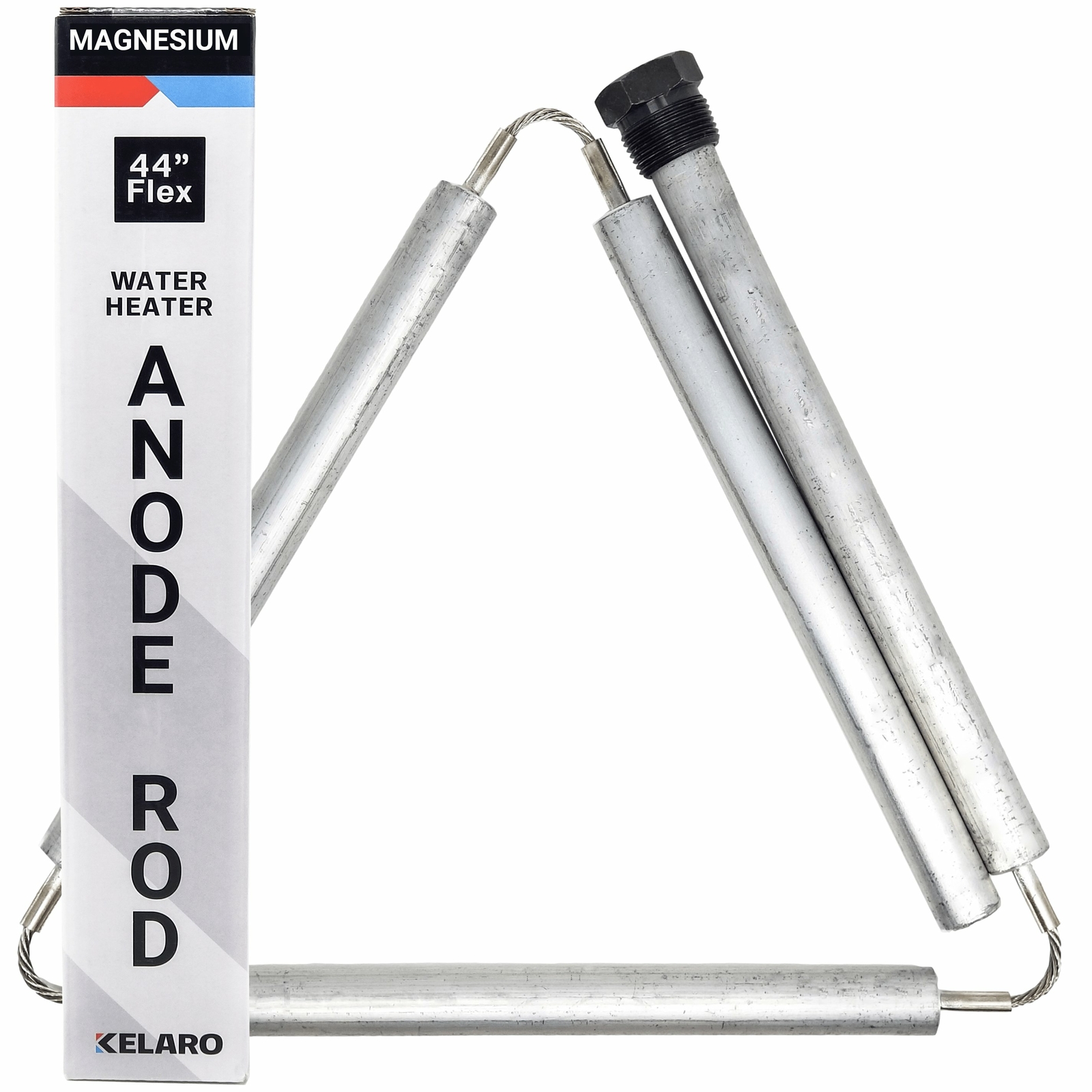 Magnesium Flexible Water Heater Anode Rod (44-inch) by Kelaro gallery