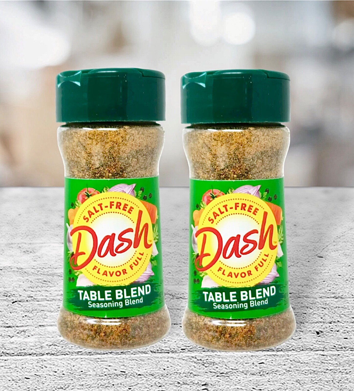 2 Dash Salt-Free Table Blend Seasoning Blend ~ No MSG~2.5oz Each gallery