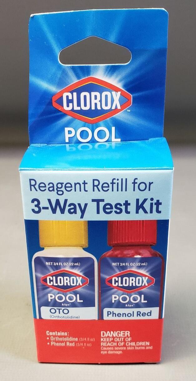 Clorox Pool&Spa 3-Way Reagent Refills for Swimming Pool Water Testing gallery
