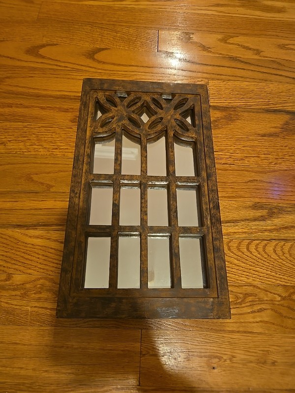 Decorative Wall Mirror Medium Size Wall Hanging Heavy 14"x8" gallery