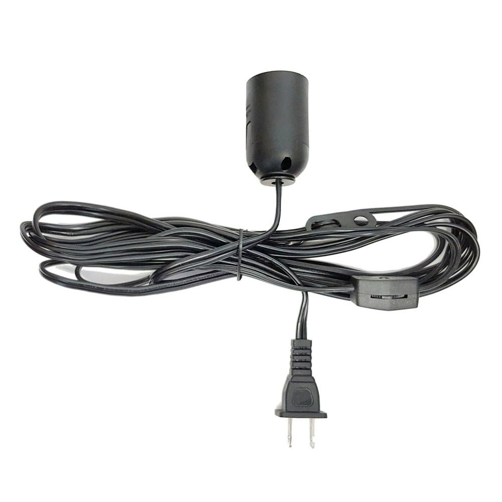 12ft E26/E27 Hanging Lantern Socket Holder Cord with On/Off Switch