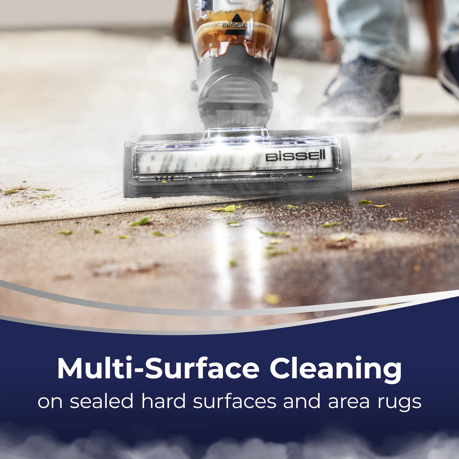 BISSELL - Crosswave Hydrosteam Corded Wet Dry Vac - Titanium/Cooper Harbor gallery