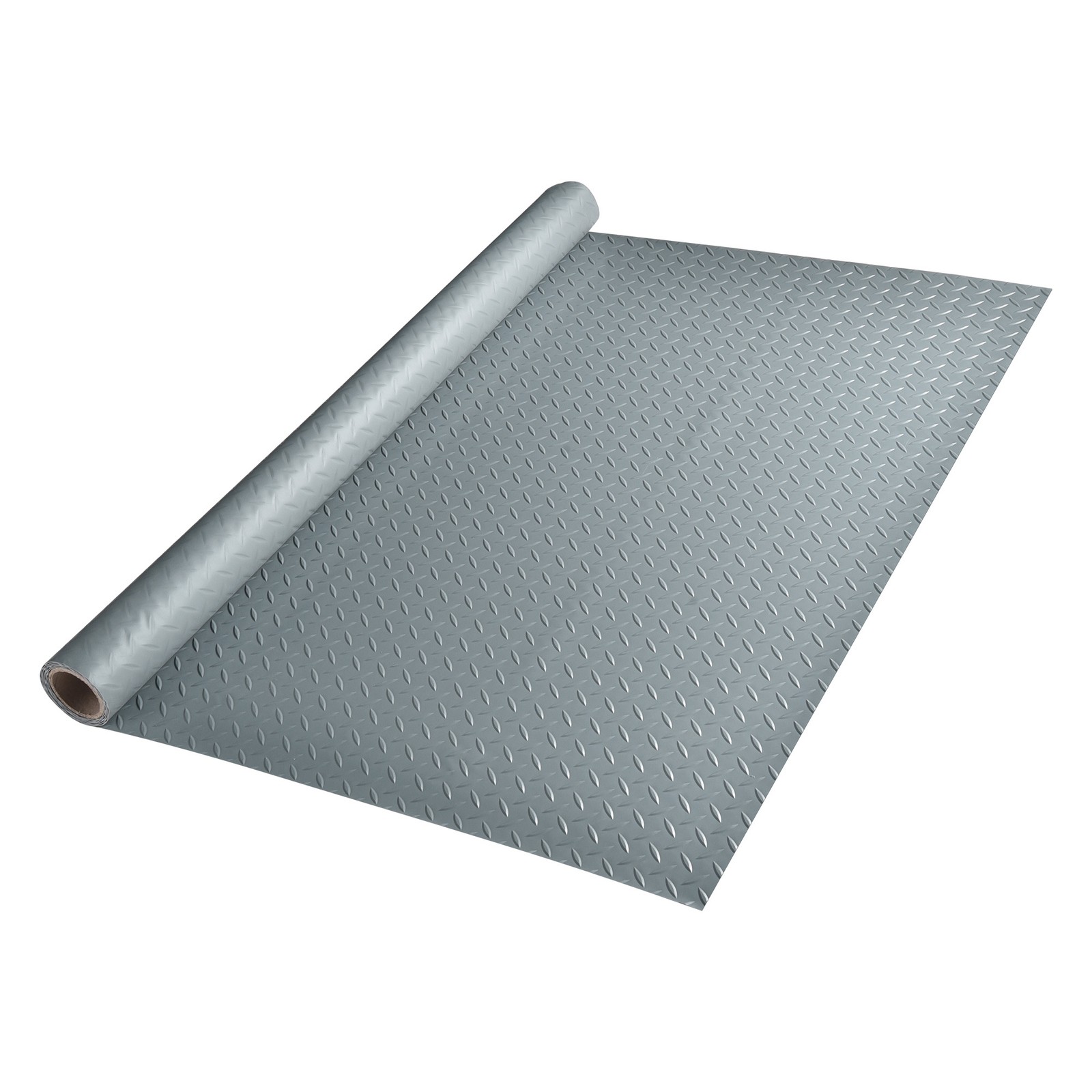 Yescom 6x3 Ft Garage Floor Mat Roll Flooring Protector Cover Gray PVC Motor gallery