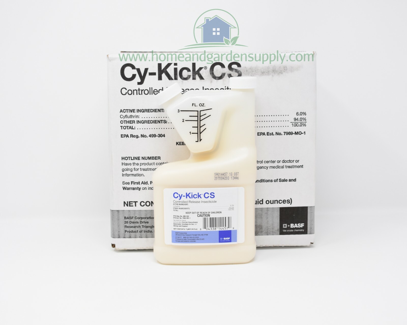 BASF Cy-Kick CS Controlled Release 16 oz Concentrate Insecticide Ants Bed Bugs gallery