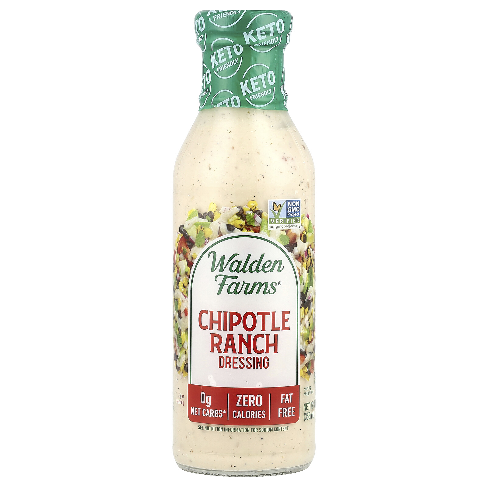 Chipotle Ranch Dressing, 12 fl oz (355 ml) gallery