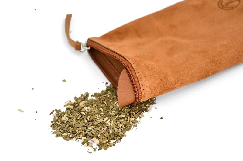 Yerba Mate Container, Mate Gourd Leather Accessory gallery