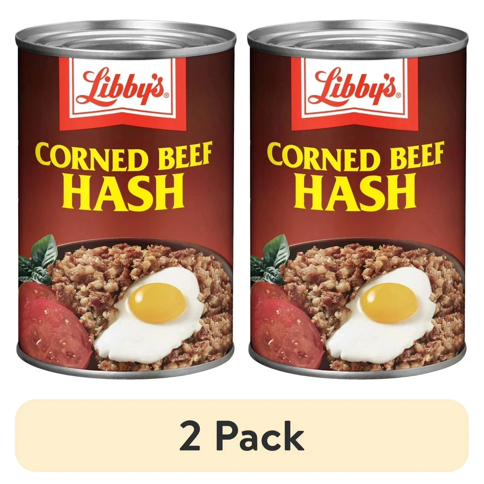 (2 pack) Libby's Corned Beef Hash, 37g Protein Per Serving, Canned Food, 15 oz. gallery
