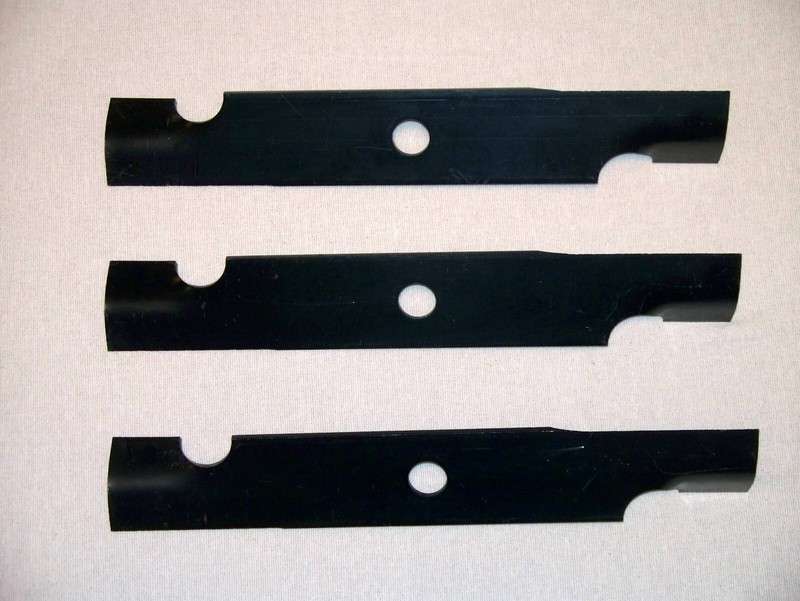 #19 NEW 3-pc set Oregon 92-029 U15-059 Exmark Radius E-Series Mower Blade gallery