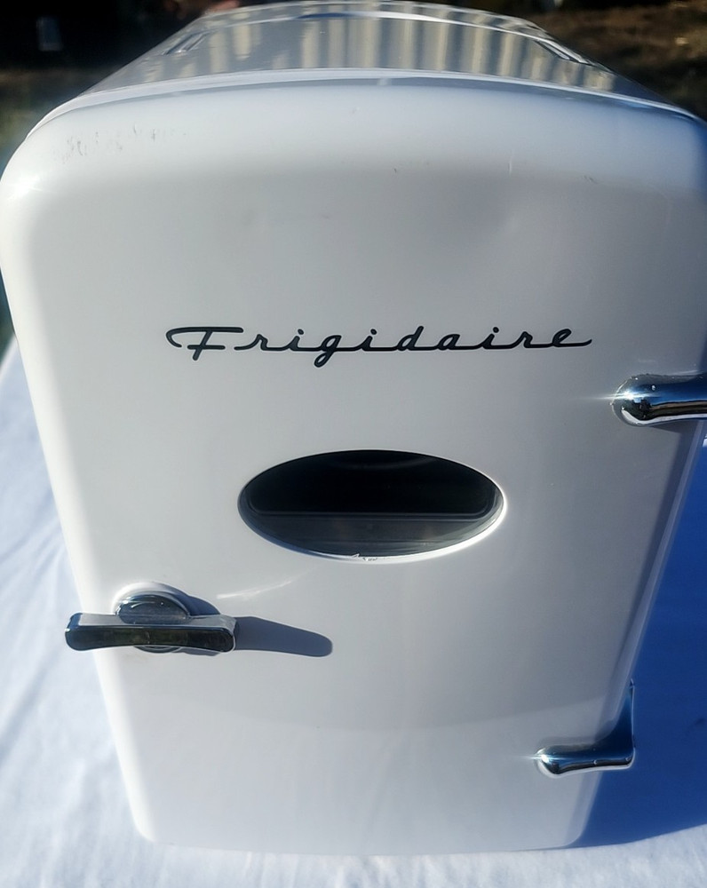 Frigidaire EFMIS171 Retro Mini Portable Personal Fridge - Ideal for Home, Office