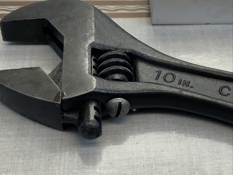 CRESCENT AT 110, 10in. Adjustable Wrench, USA Made - Green gallery