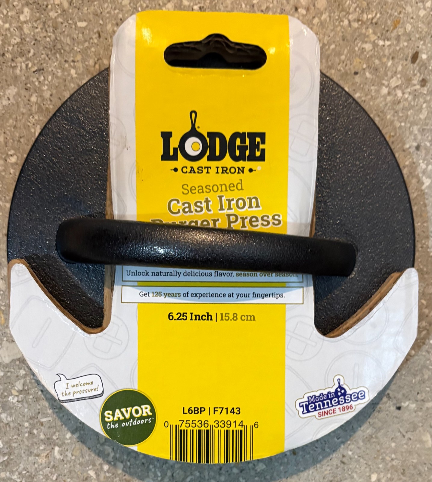 Lodge 6.25 in. Burger Press gallery