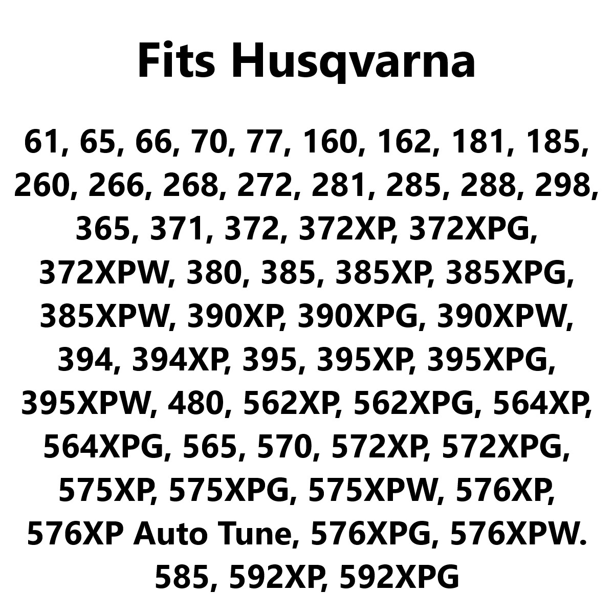 24" Tsumura Light Weight Guide Bar for Husqvarna 372XP 385XP 562XP 575XP, 437FK4 gallery