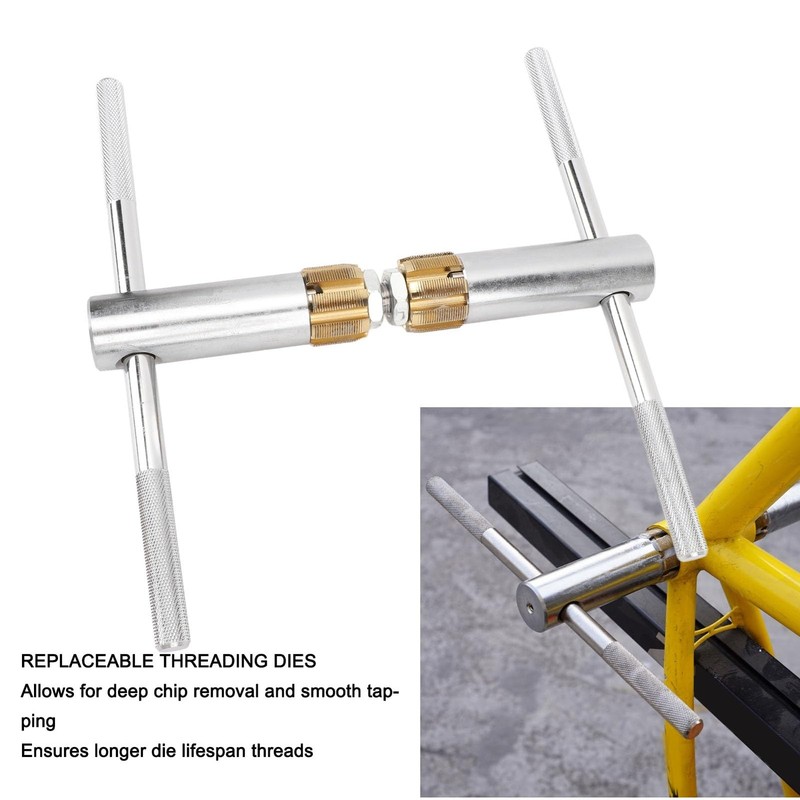 Bottom Bracket Thread Tapping Tool, Professional High Strength Replaceable Ta... gallery