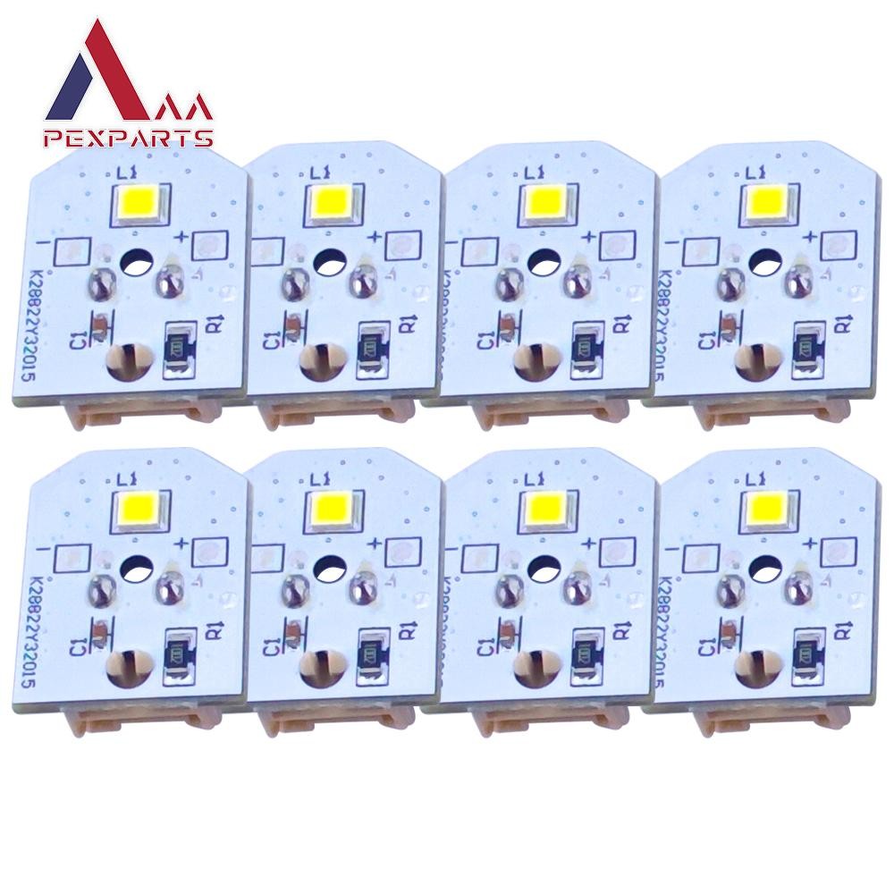 8-Pack LED Light for GE Refrigerator Replaces WR55X11132 WR55X25754 3033142 gallery