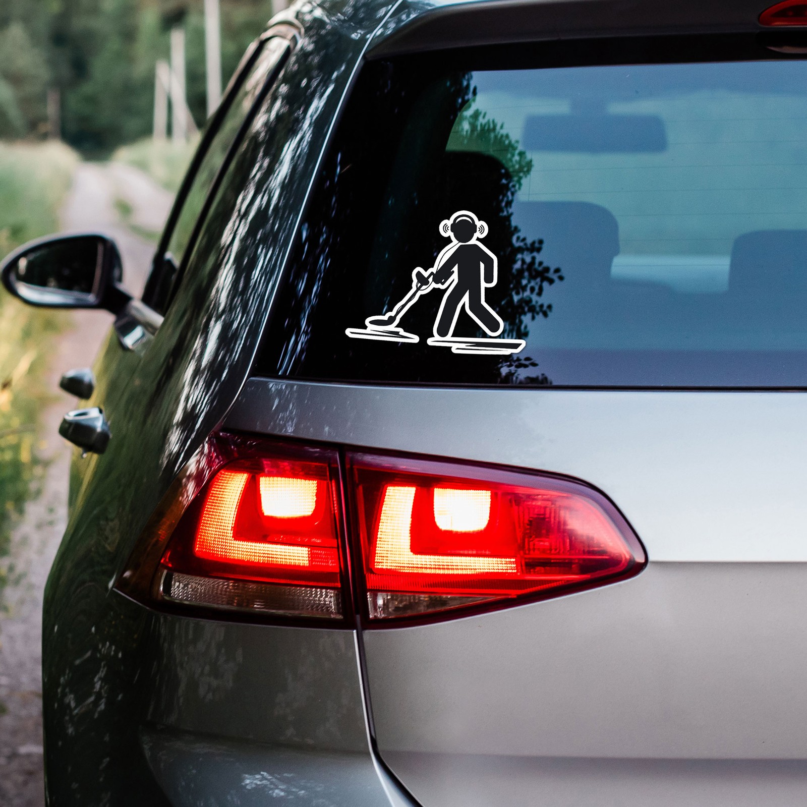 Metal Detector - Vinyl Decal Sticker - Car Window Laptop - ebn11933 gallery