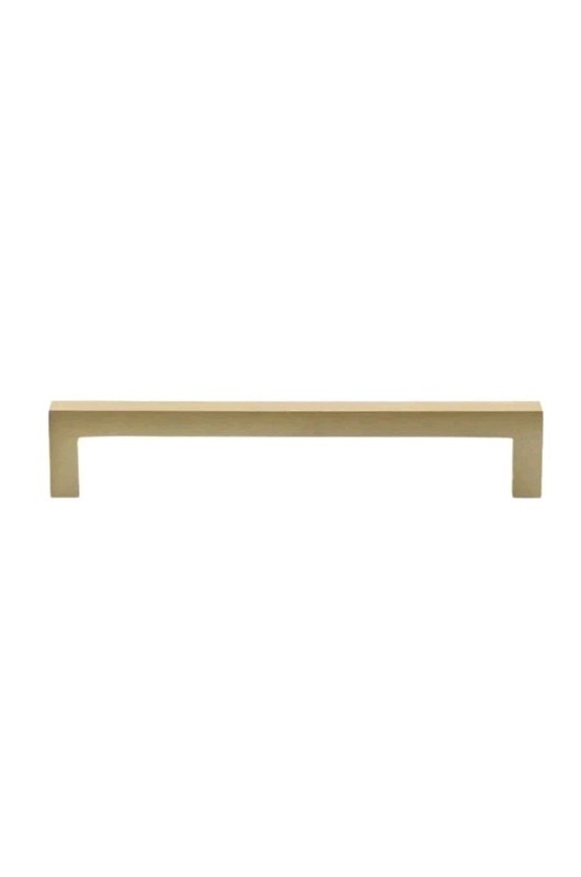 10pk GlideRite 7-9/16" CC Solid Square Slim Bar Pull Satin Gold - 21683-192-SG-1 gallery