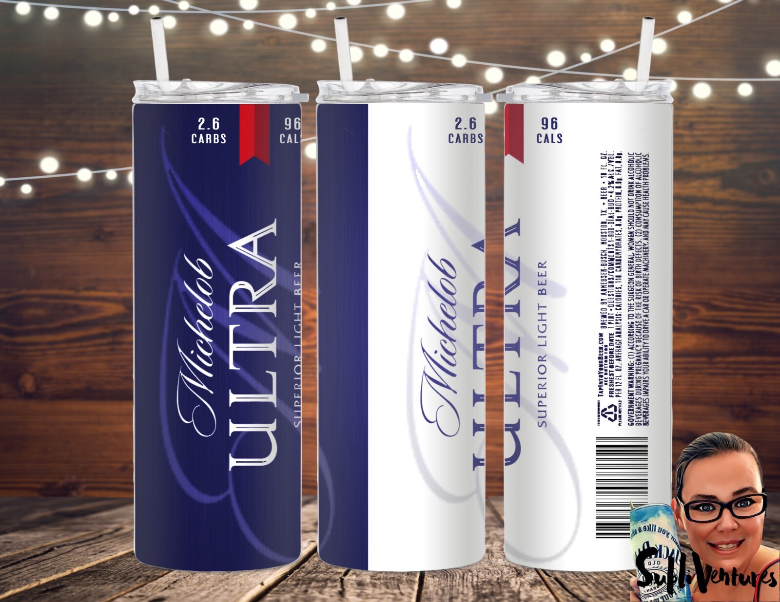 Custom 20 oz Tumblers- ALL Designs! - NFL, SEC, Horror, Alcohol, ANYTHING!! gallery