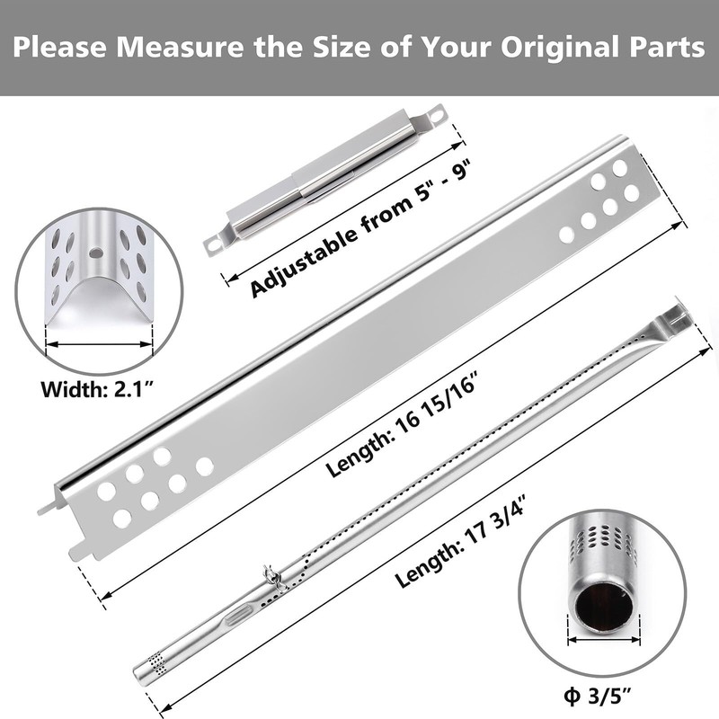Grill Replacement Parts for Charbroil Performance 4 Burner Grill 463347418 gallery